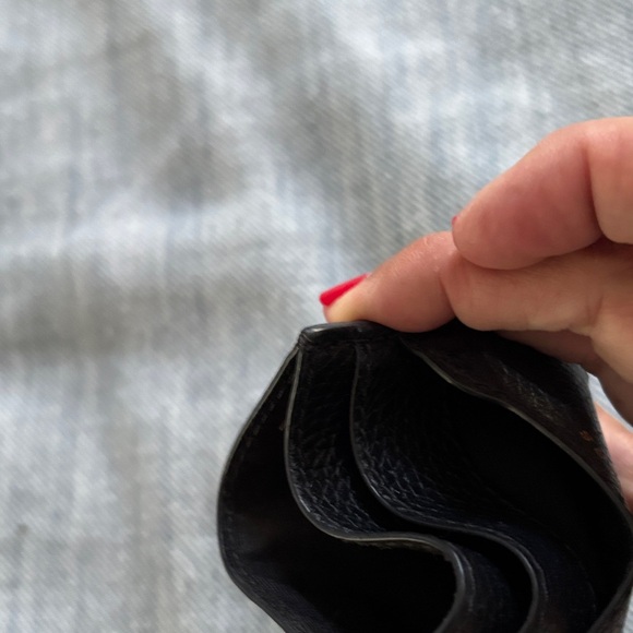 Marc Jacobs Black Leather Card Case - Picture 5 of 7